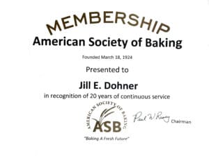 Membership American Society of Baking